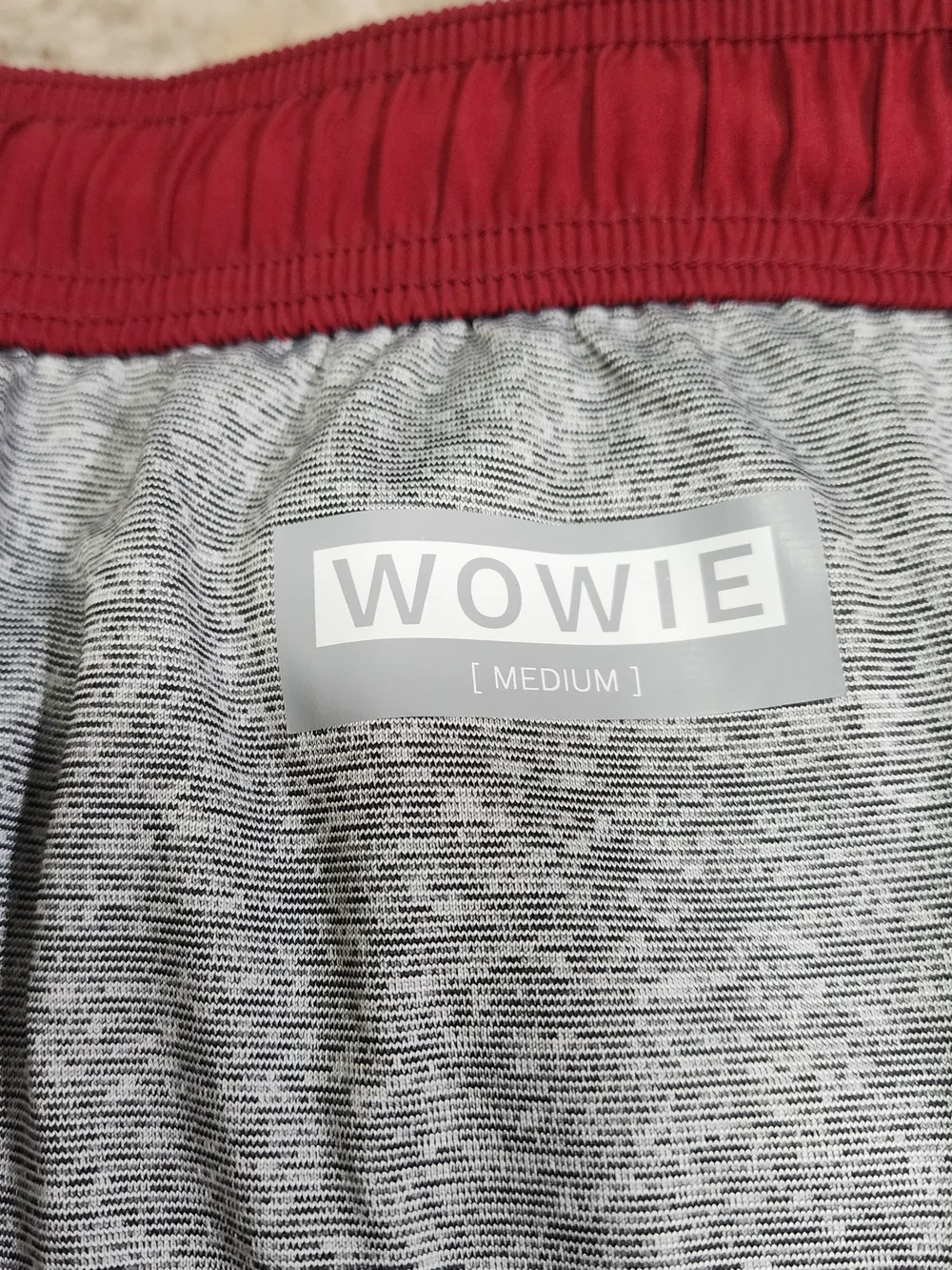 Wowie Red Hybrid Shorts Medium